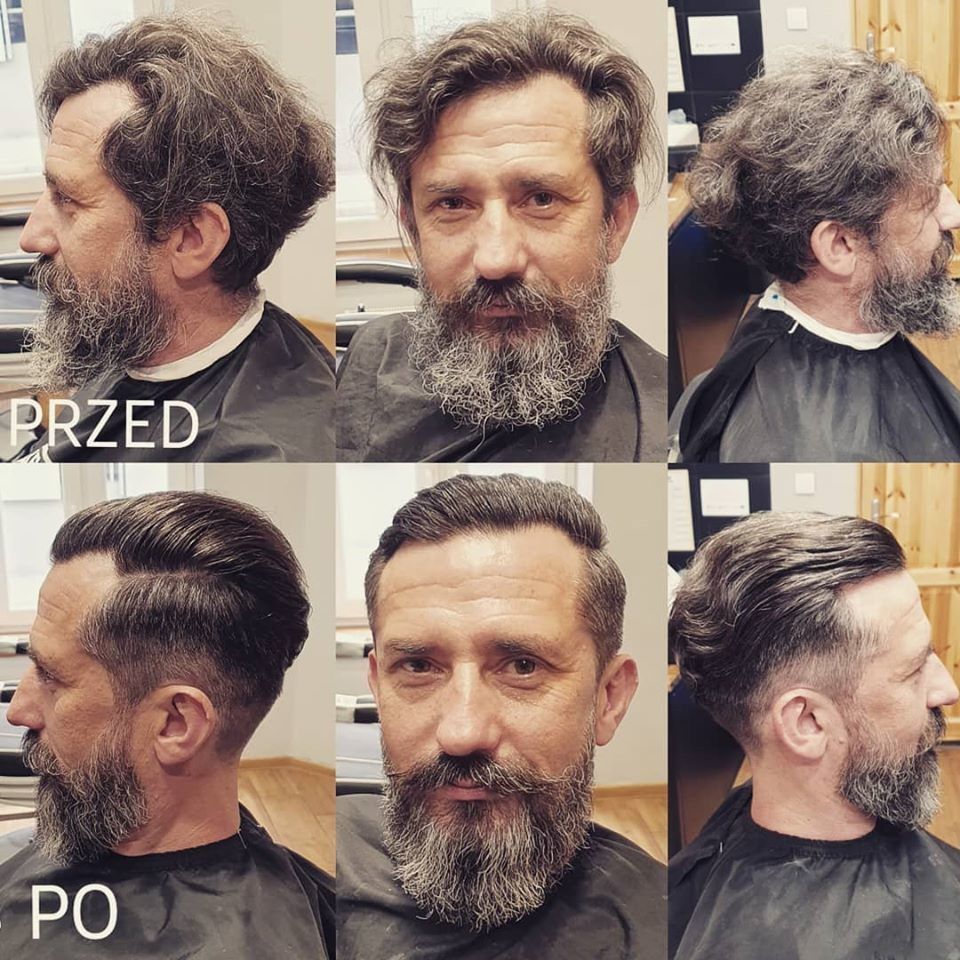 Portfolio usługi COMBO włosy+broda