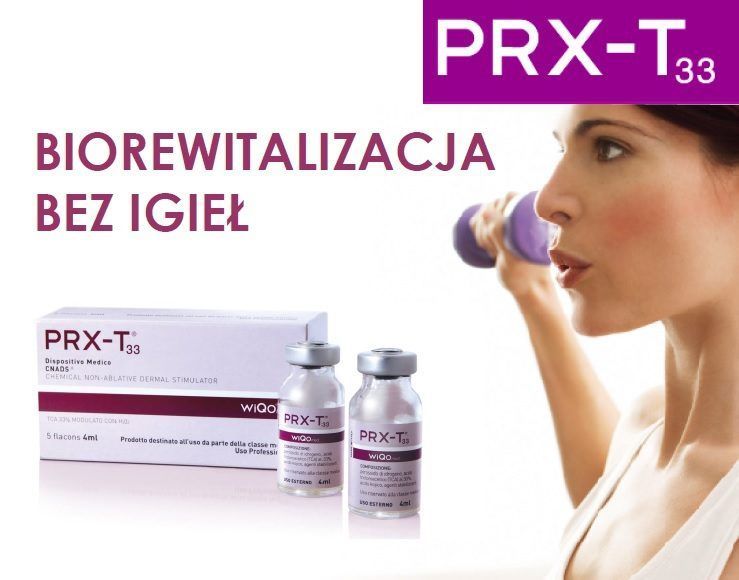 Portfolio usługi PRX - T33 biorewitalizacja skóry PRX-T33