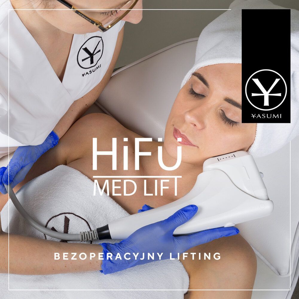 Portfolio usługi HiFu Med Lift bezoperacyjny lifting skóry