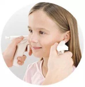 Portfolio usługi Przekłuwanie uszu SYSTEM BLOMDAHL 2 kolczyki