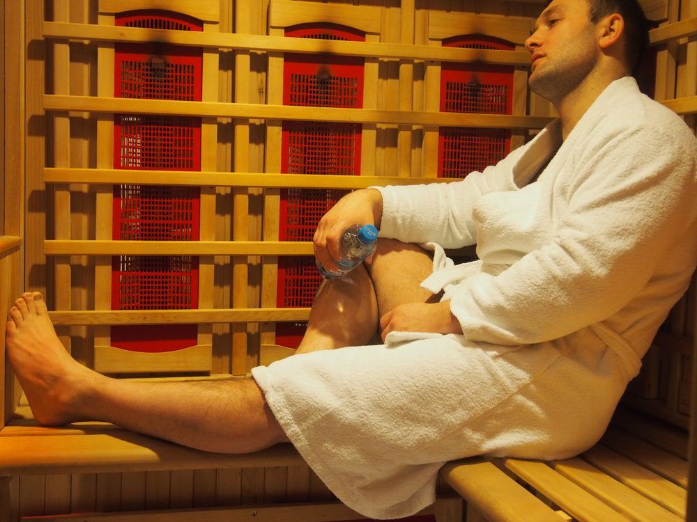 Portfolio usługi Seans w saunie na podczerwień