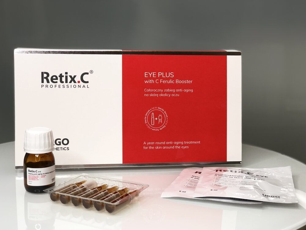 Portfolio usługi Retix C -zabieg na okolice oczu