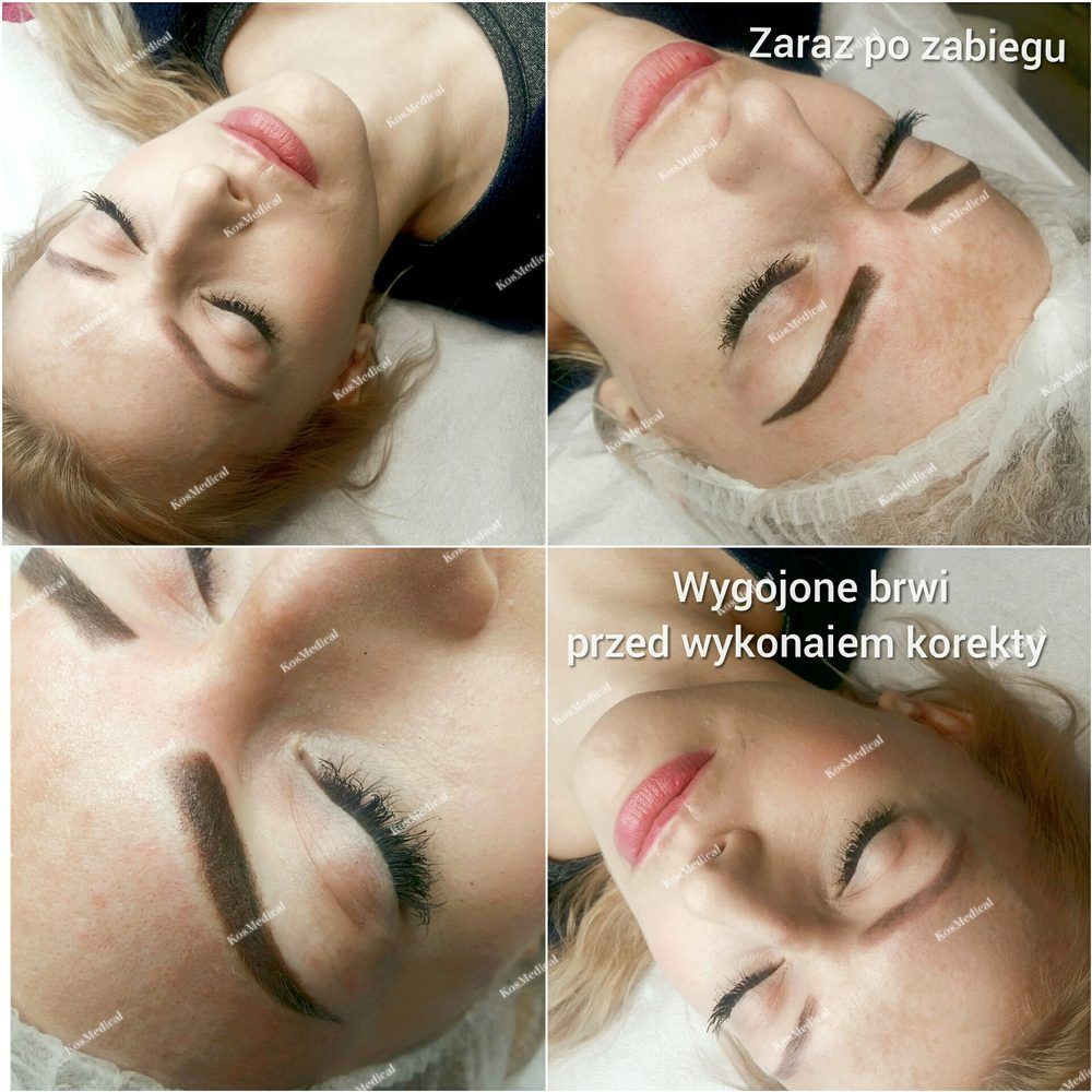 Portfolio usługi Makijaż permanentny brwi metodą : Powder Effect...