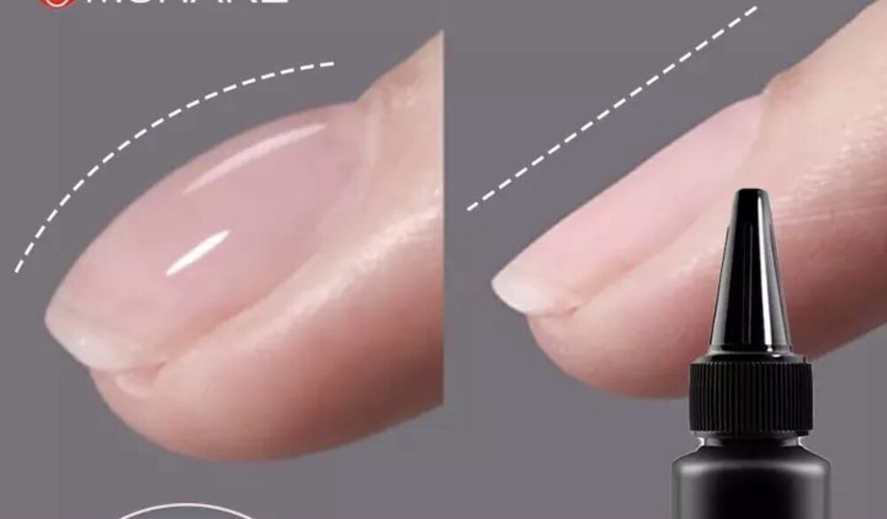 Portfolio usługi Manicure hybrydowy z nadbudową apeksow
