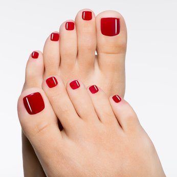 Portfolio usługi Manicure z malowaniem stopy