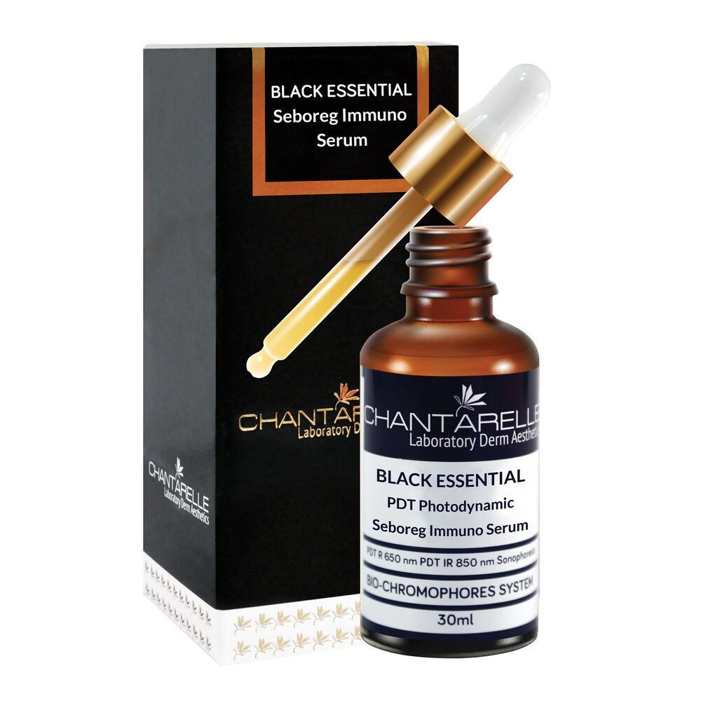 Portfolio usługi PDT MASTER® + Black Essentials Serum Chantarelle
