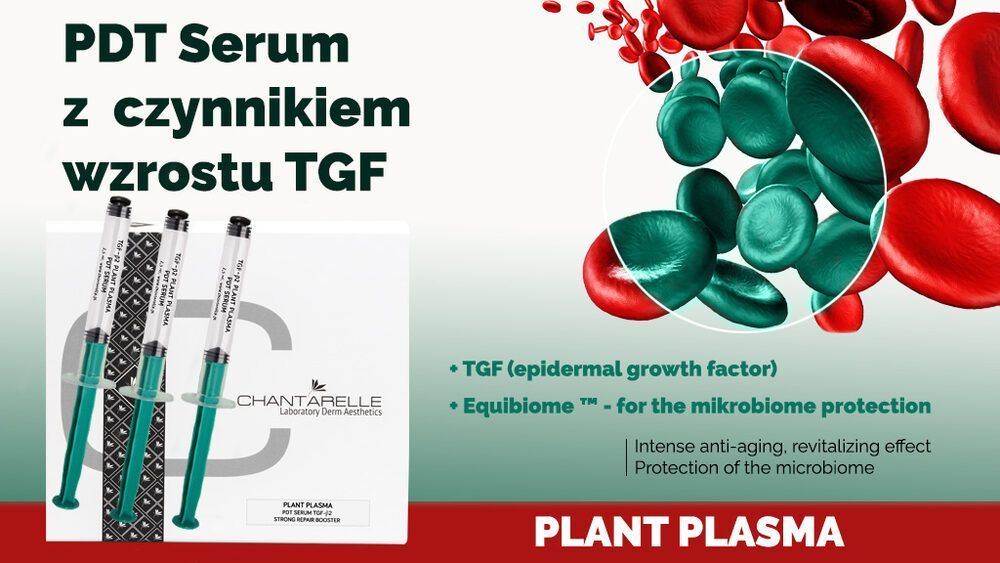Portfolio usługi Chanterelle PDT Serum TGF-β2 Strong Collagen Bo...