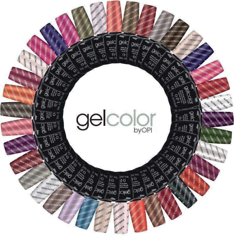 Portfolio usługi Manicure żelowy Opi GelColor