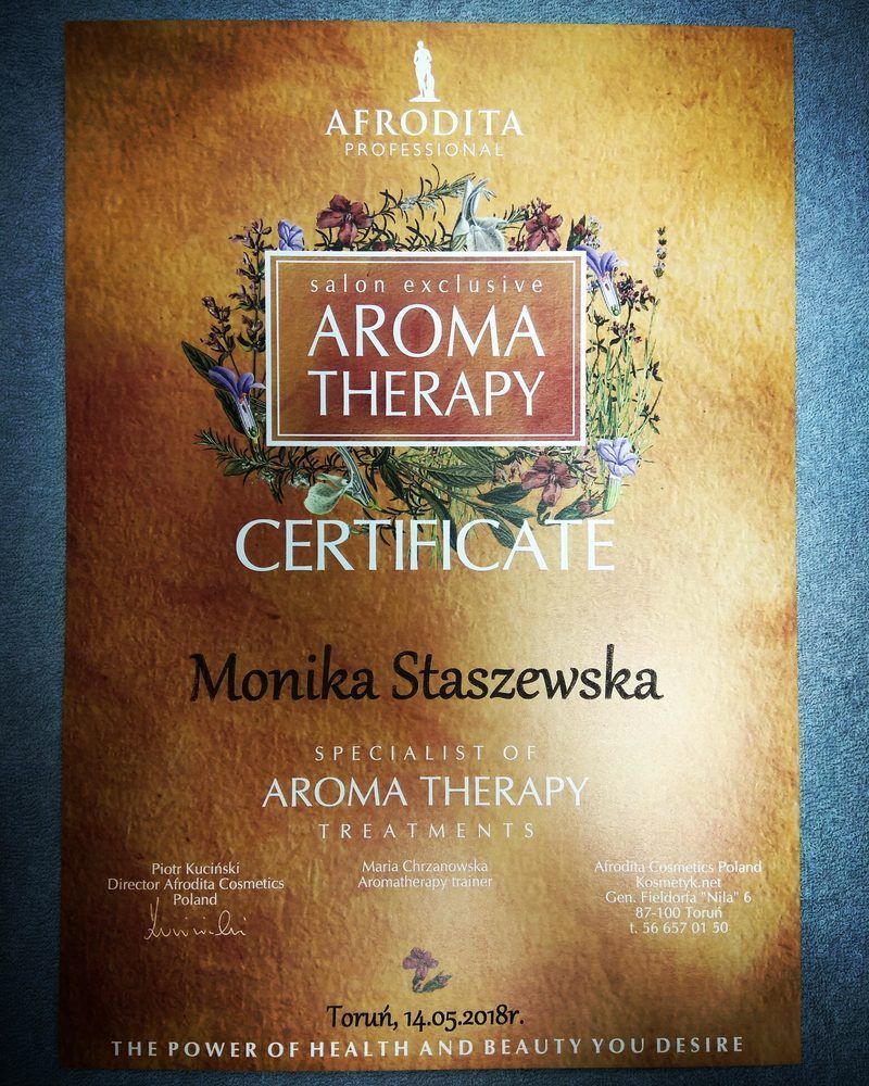 Portfolio usługi AROMATERAPIA - Masaż relaksacyjny, aromaterapeu...