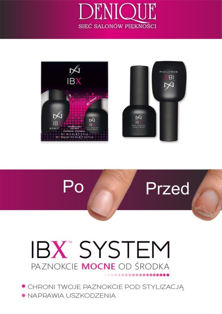 Portfolio usługi Manicure Lakier + IBX System (zabieg wzmacniają...