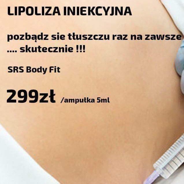 Portfolio usługi Lipoliza iniekcyjna 5 ml