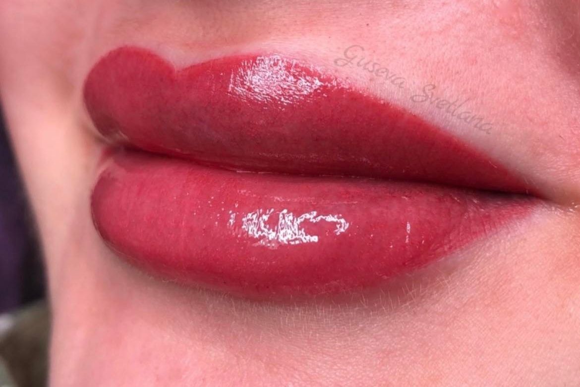Portfolio usługi Makijaż Permanentny Ust Full Lips (effect szminki)