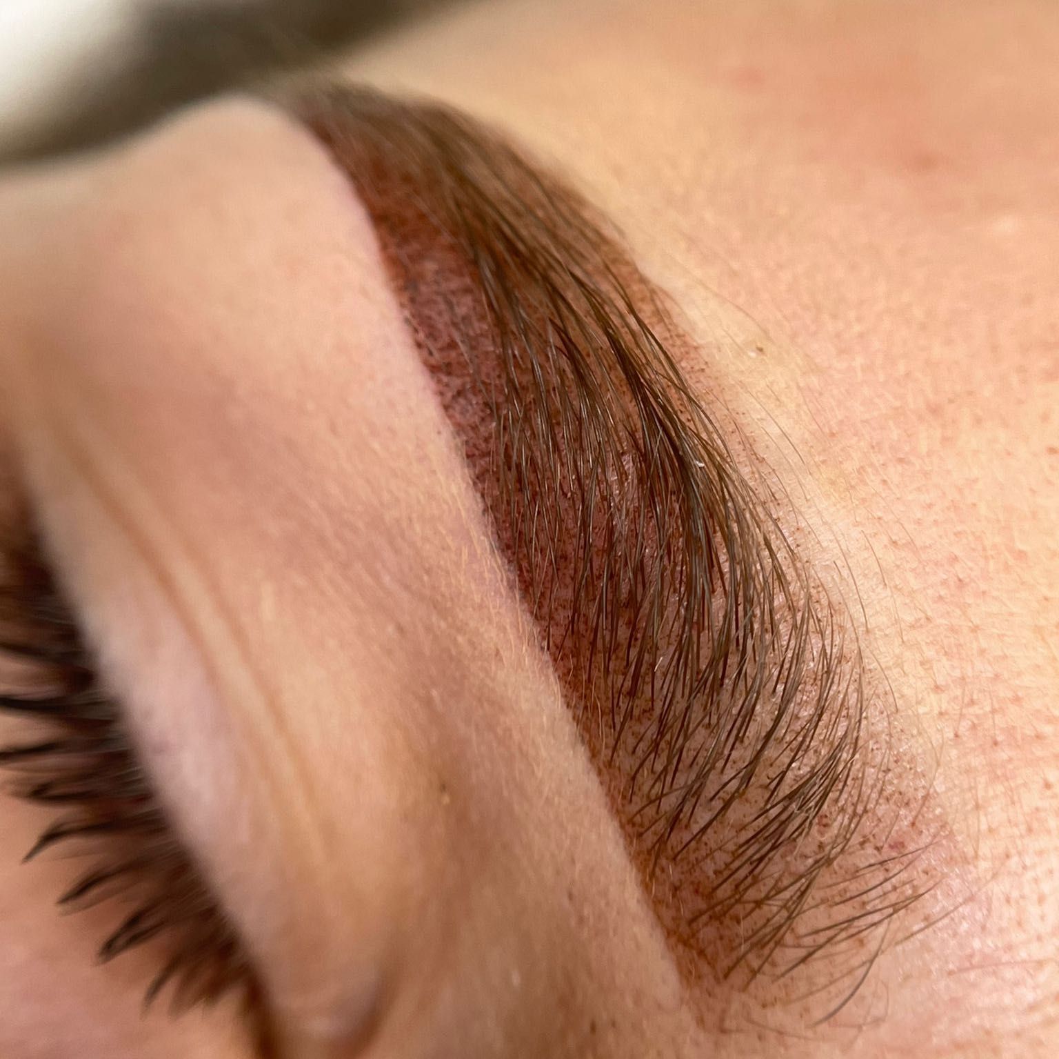 Portfolio usługi Korekta makijażu permanentnego brwi