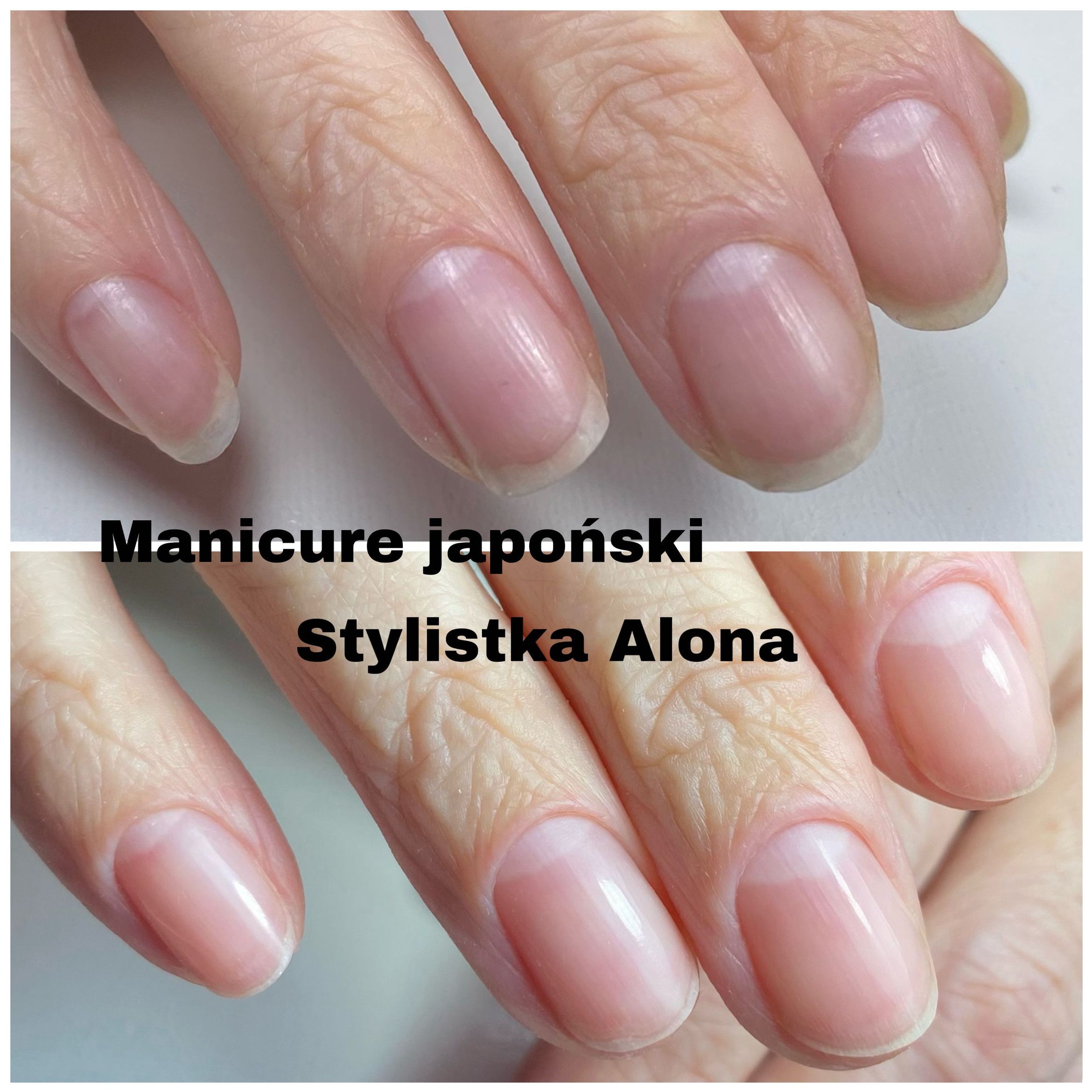 Portfolio usługi Manicure japoński