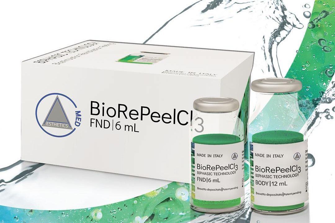 Portfolio usługi BioRePeel Cl3 - twarz