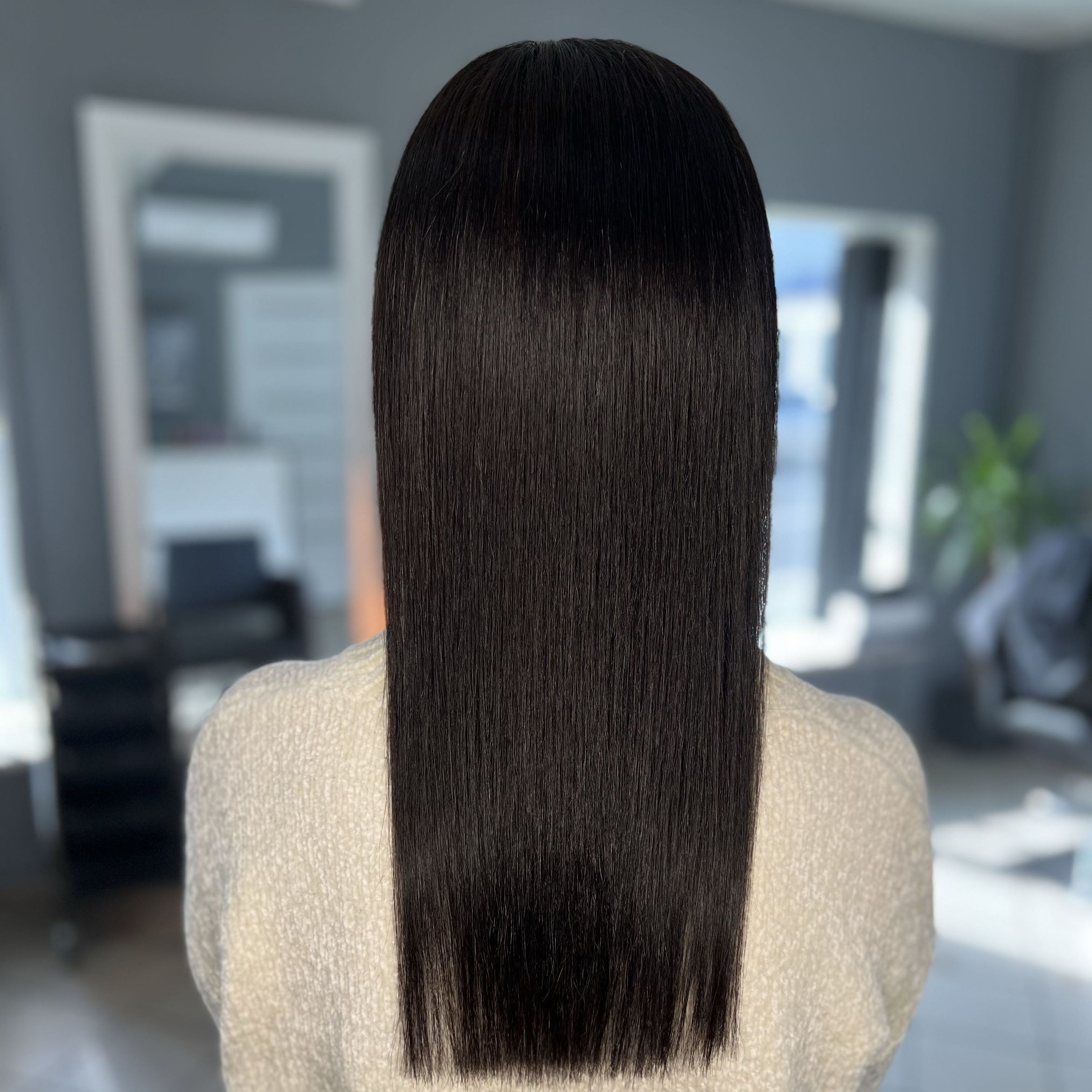 Portfolio usługi Strzyżenie damskie długie włosy