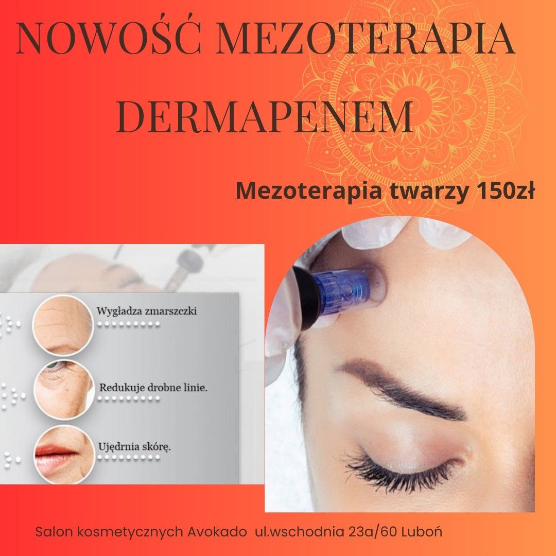 Portfolio usługi Mezoterapia DermaPen