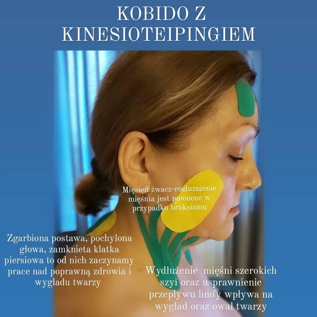 Portfolio usługi Masaż Kobido +kinesiotaping Bio-estetyczny