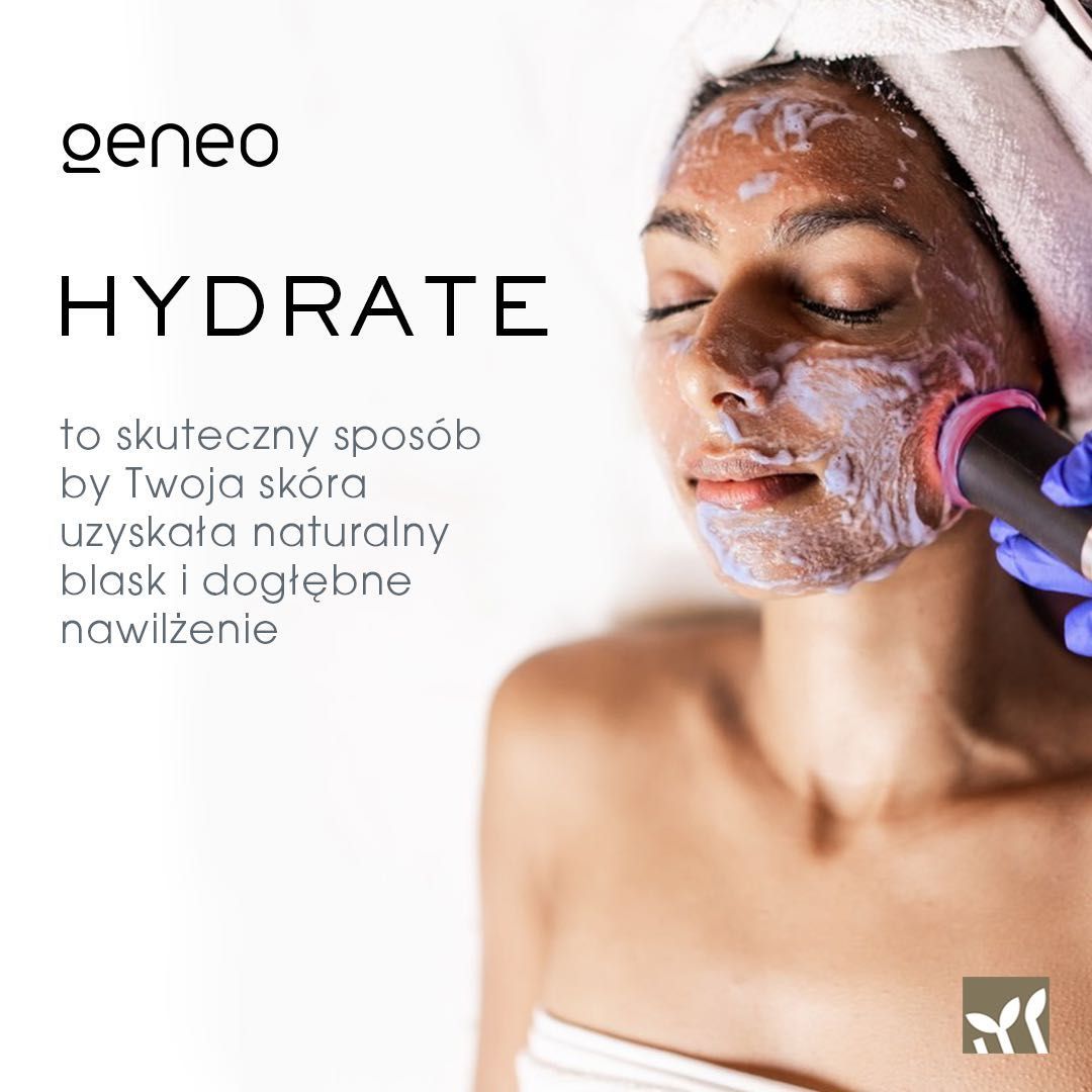 Portfolio usługi Geneo Hydrate® - zabieg dogłębnie nawilżający