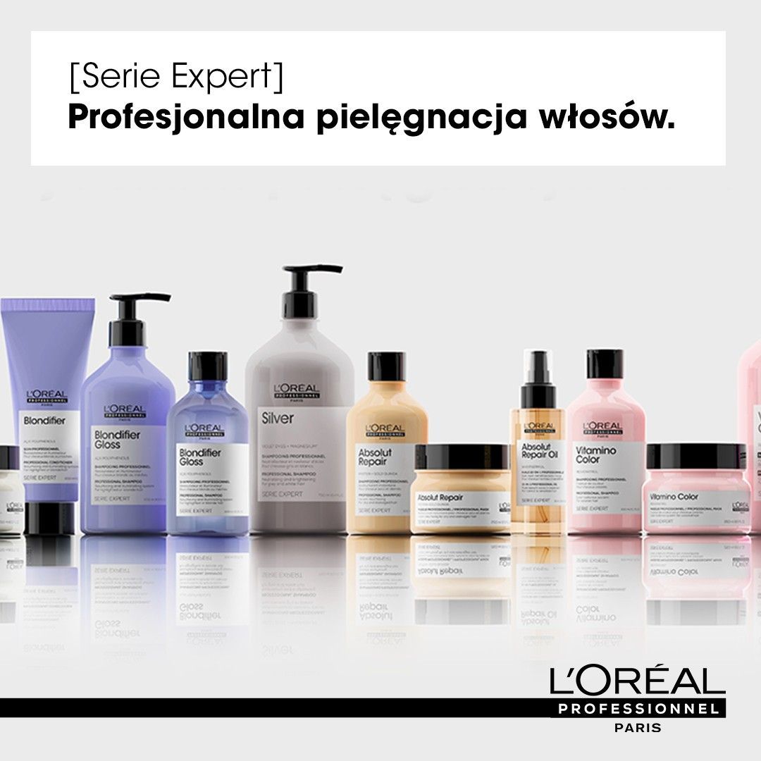 Portfolio usługi Regeneracja włosów loreal Profesjonel