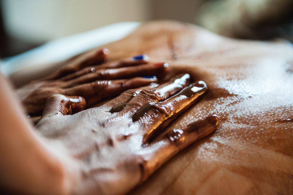 Portfolio usługi Masaż czekoladą/ Chocolate massage