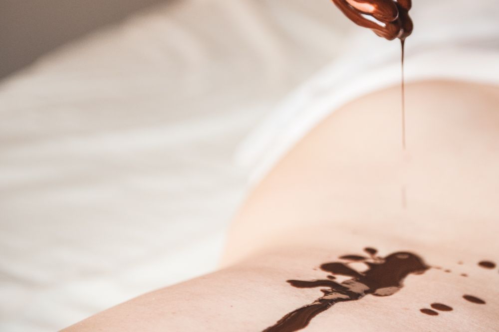 Portfolio usługi Masaż czekoladą/ Chocolate massage