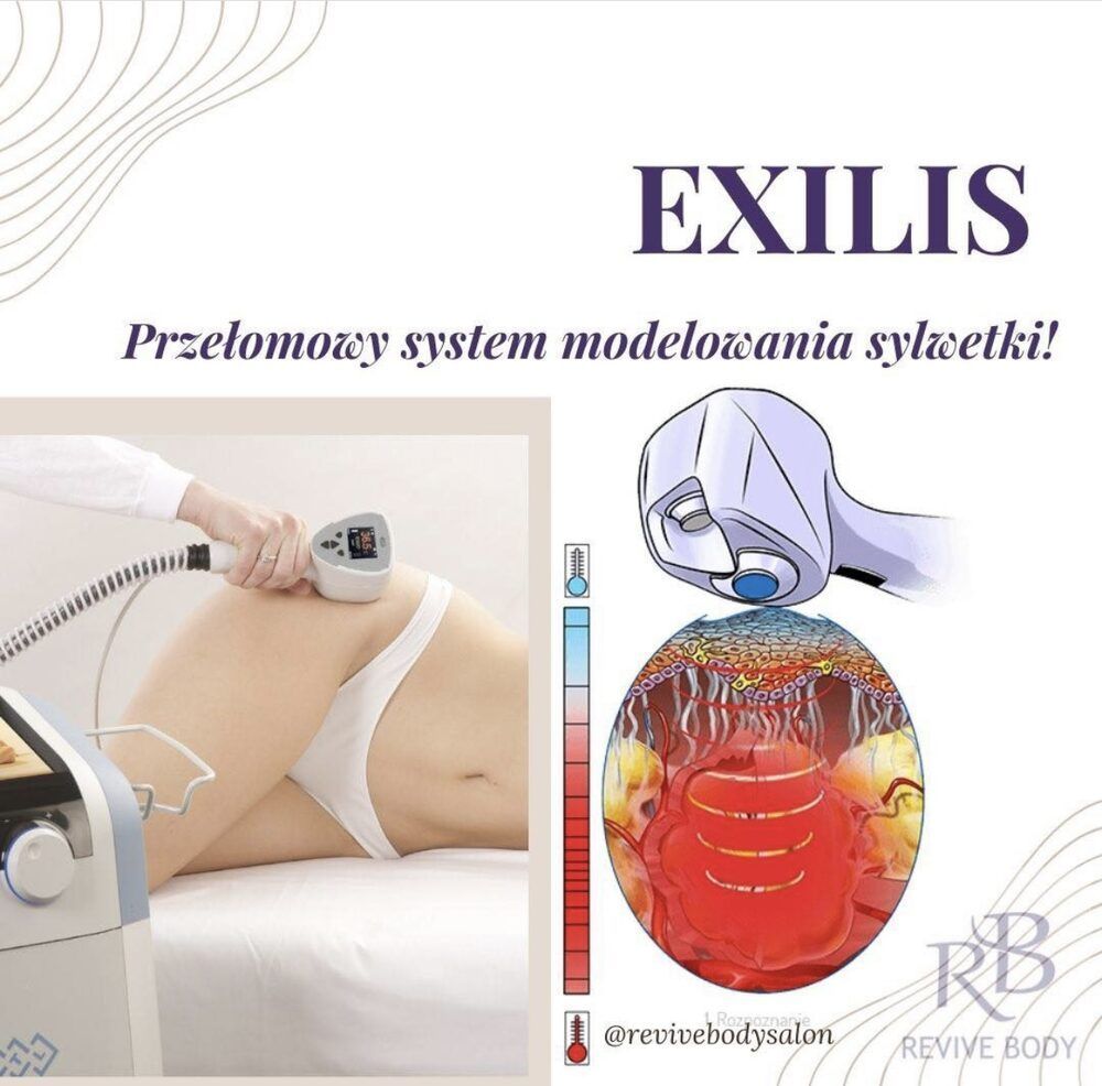Portfolio usługi Exilis ciało z drenażem limfatycznym