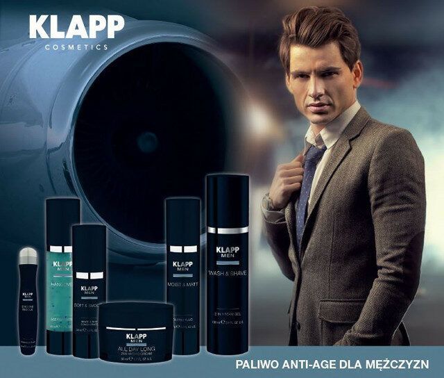 Portfolio usługi Klapp FOR MEN - pielęgnacja skóry męskiej
