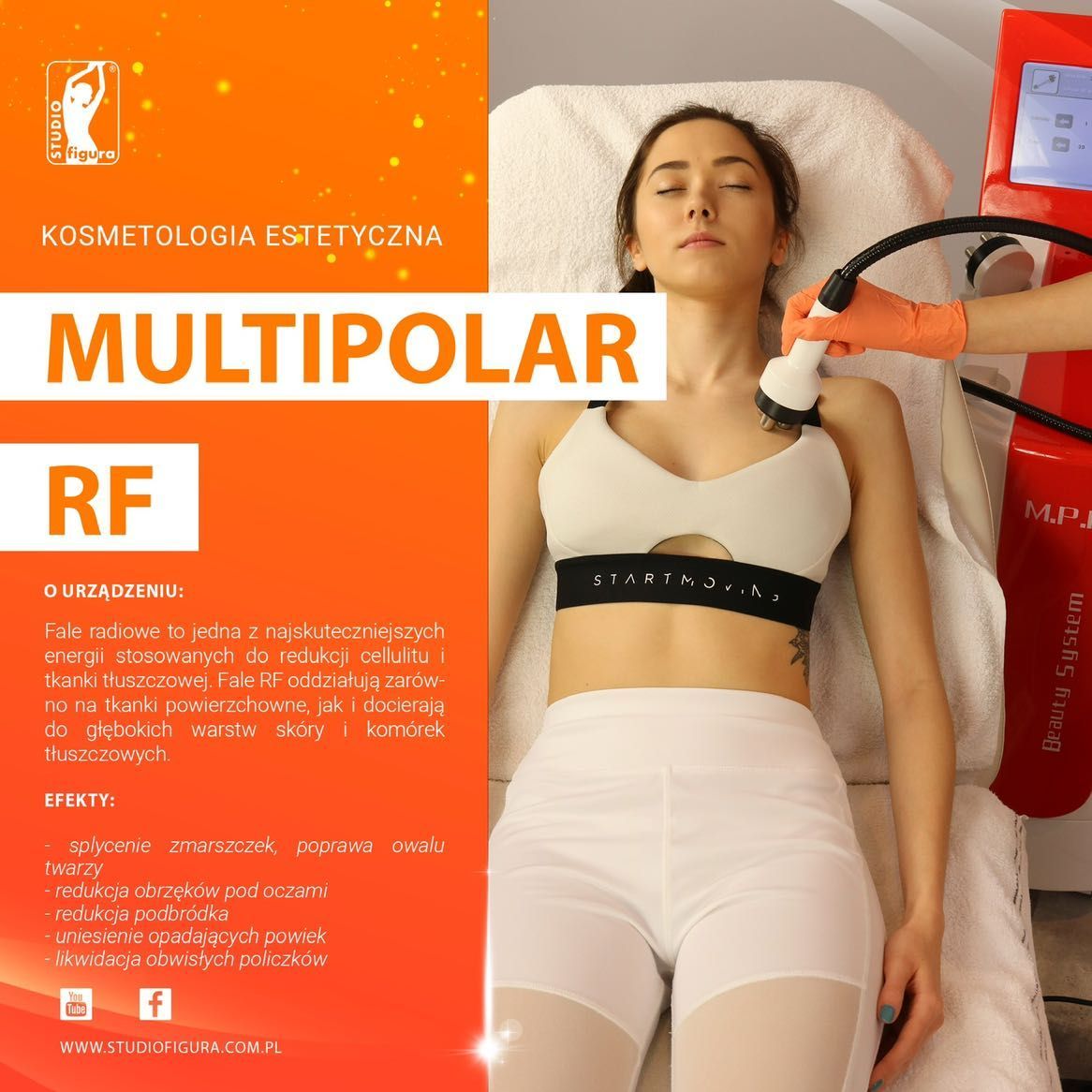 Portfolio usługi Multipolar Fala RF ciało