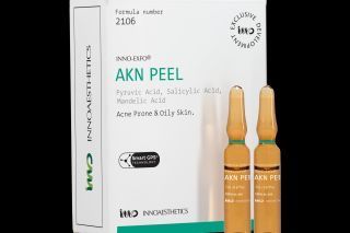 Portfolio usługi INNO-EXFO AKN Peel, skóra tłusta,  problematyczna