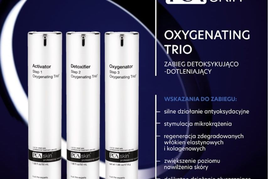 Portfolio usługi PCA  Skin Oxygenating Trio