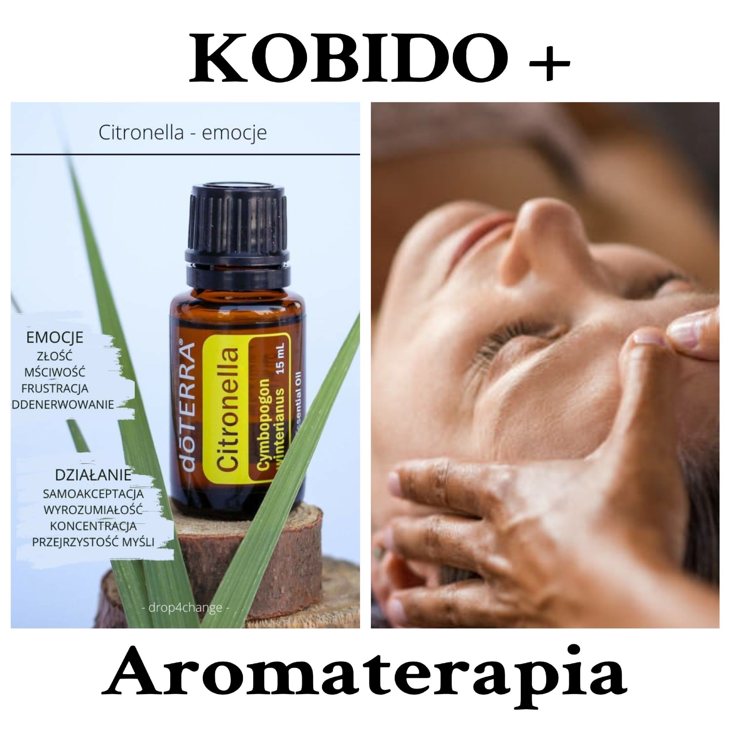 Portfolio usługi KOBIDO - Japoński masaż twarzy+AromaterapiaDOTerra