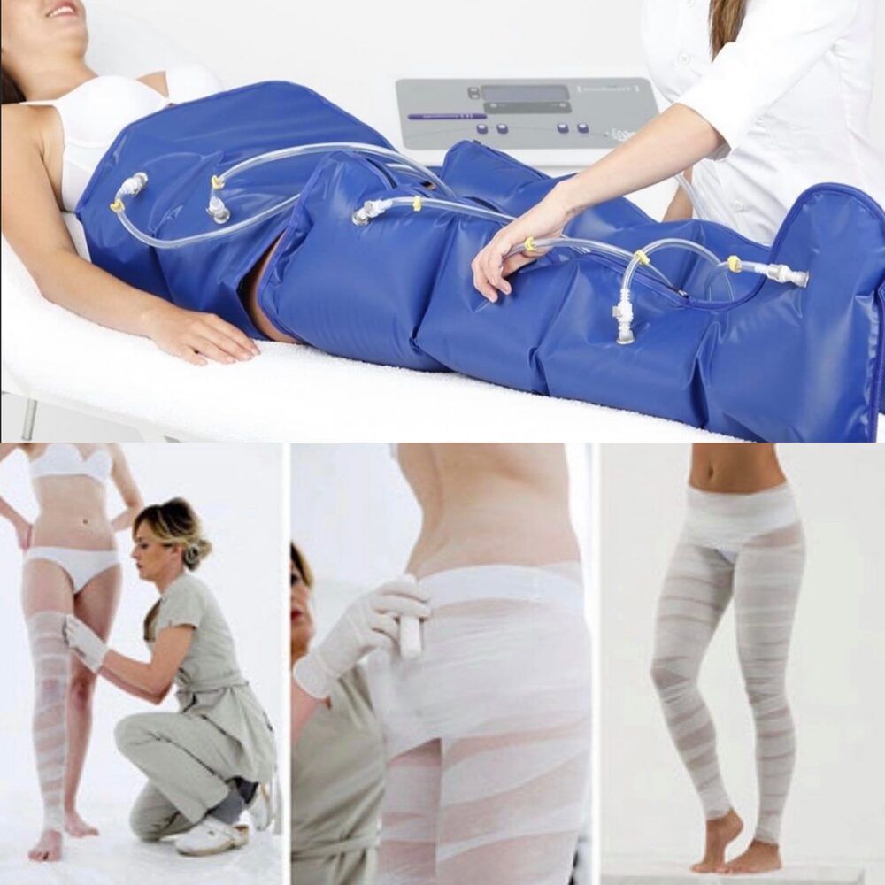 Portfolio usługi Presoterapia 24 komorowe spodnie/kurtka+specjal...
