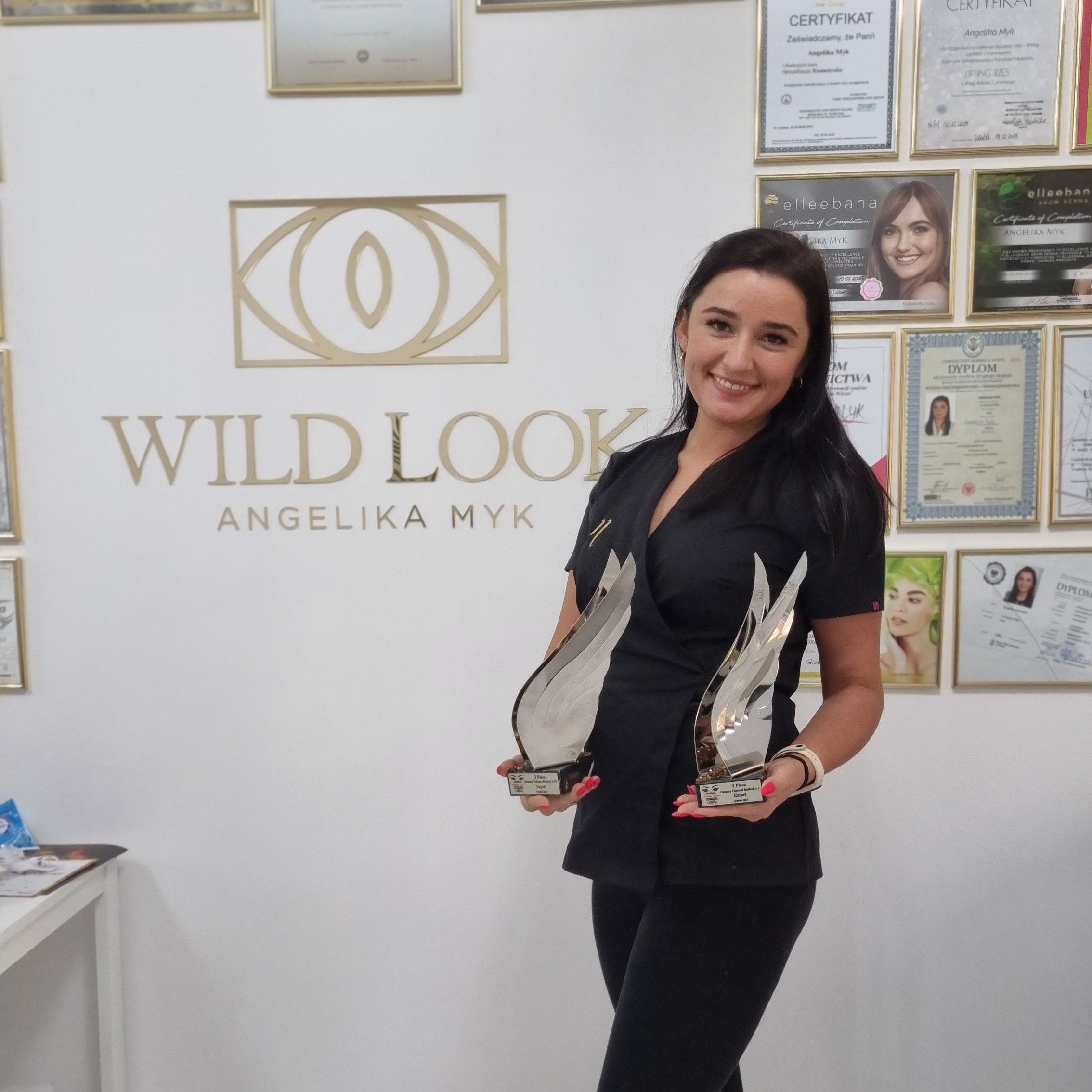 Angelika Myk - Wild Look Angelika Myk Instruktor Noble Lashes Elleebana