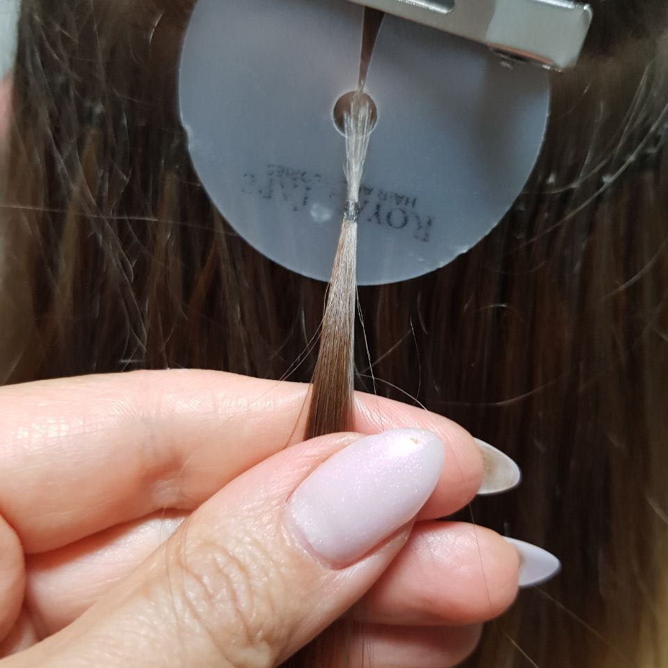 Portfolio usługi Przedłużanie włosów mikrokapsulki BONDS