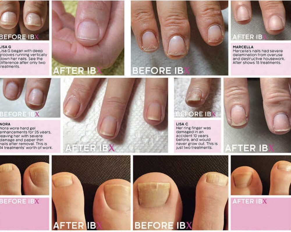 Portfolio usługi IBX zabieg wzmacniający paznokcie  z Manicure k...