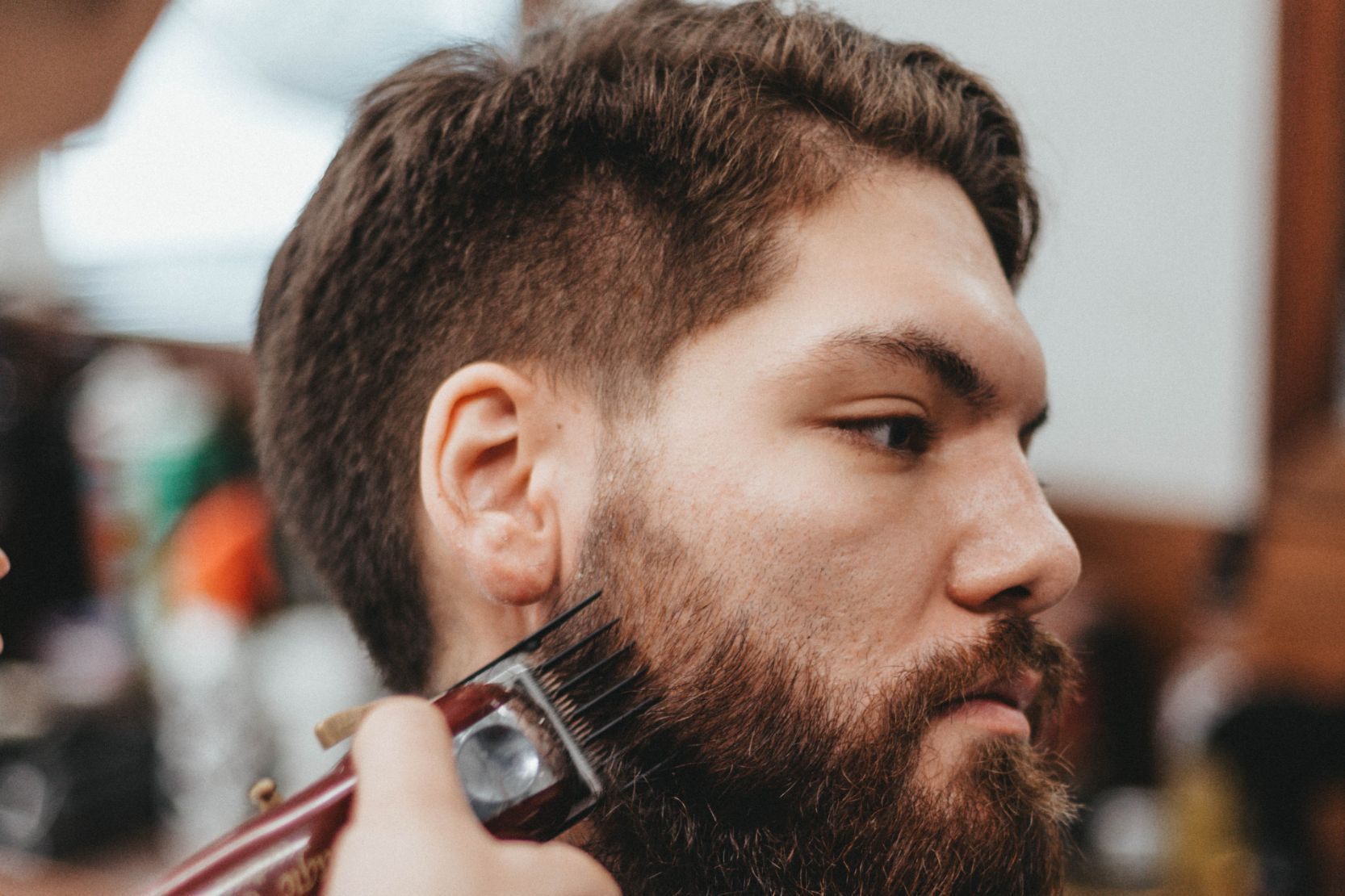 Portfolio usługi Strzyżenie brody + strzyżenie męskie