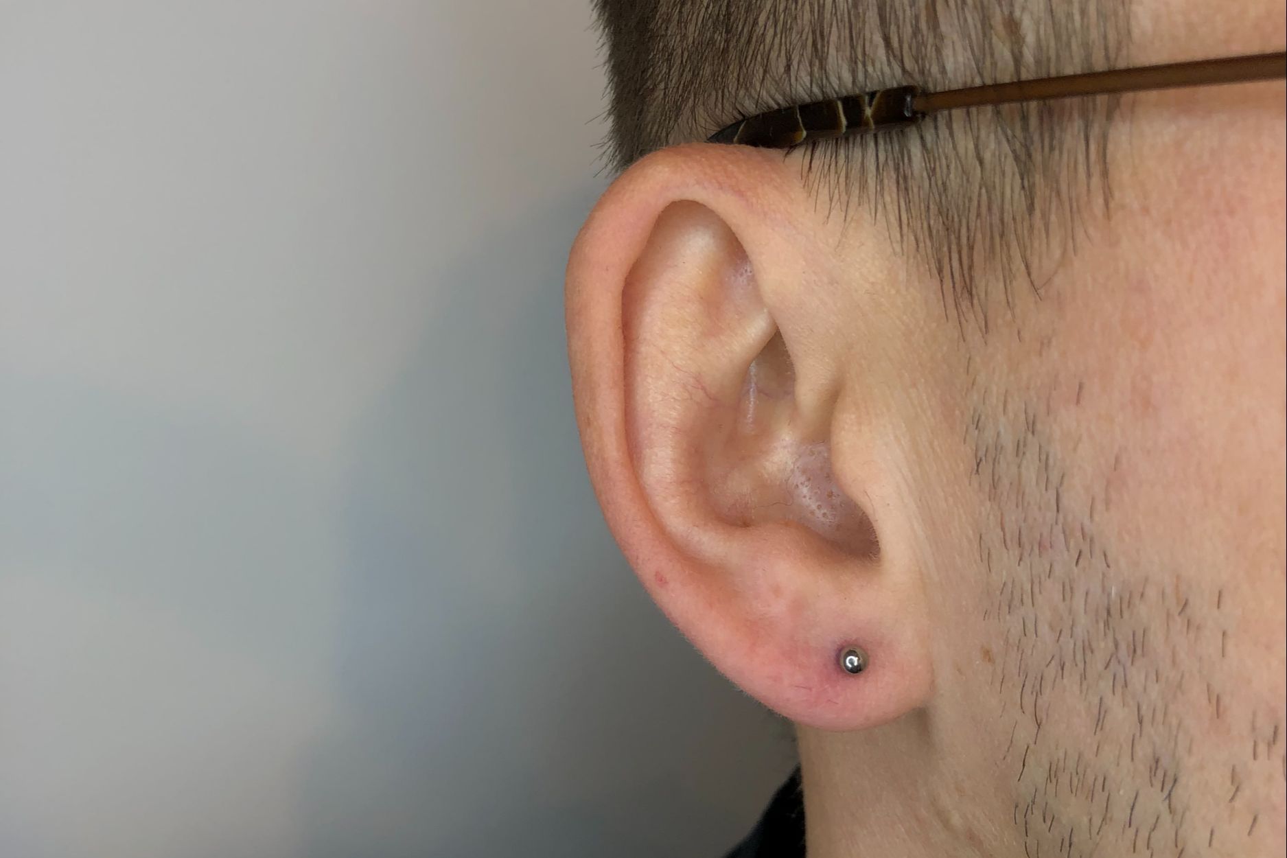 Portfolio usługi Płatek ucha - 1 przekłucie / Single lobe