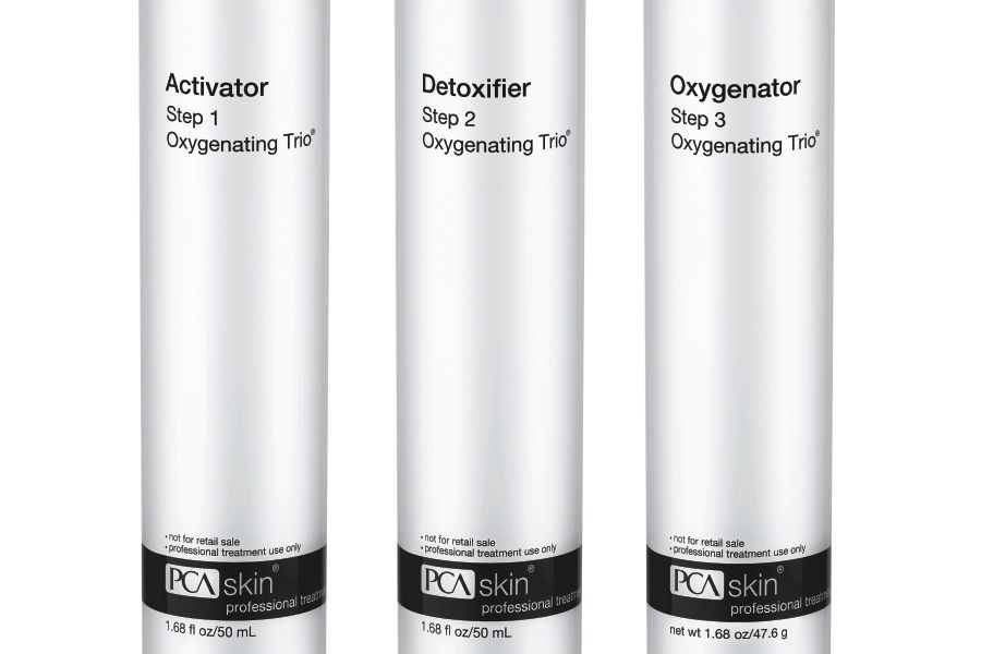 Portfolio usługi PCA Skin - Oxygenating Trio