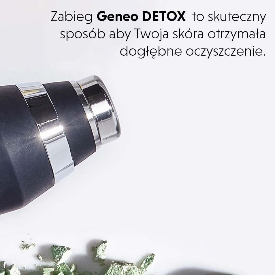 Portfolio usługi GENEO Detox® - wzmocnienie bariery ochronnej skóry
