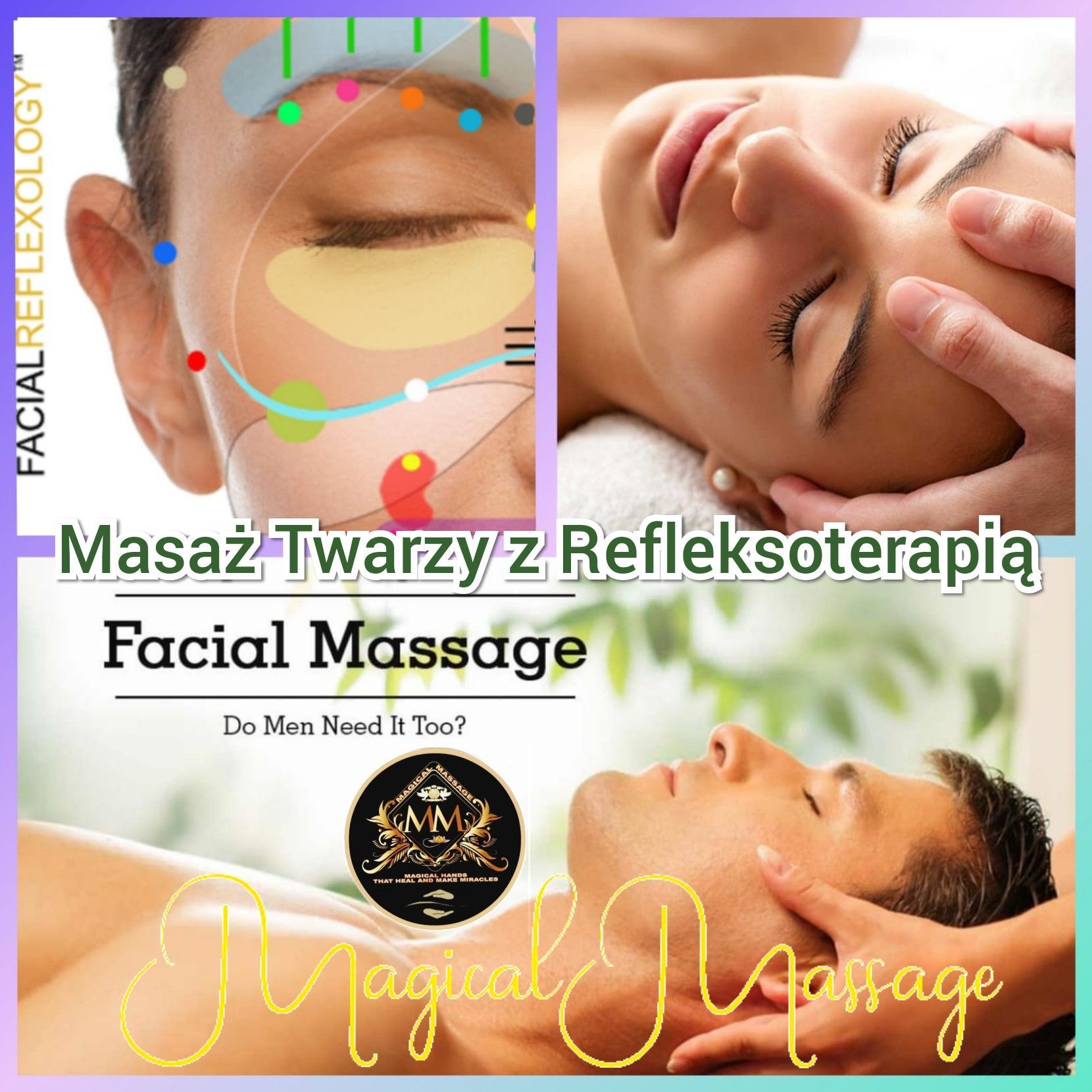 Portfolio usługi Face Massage with Reflexotherapy