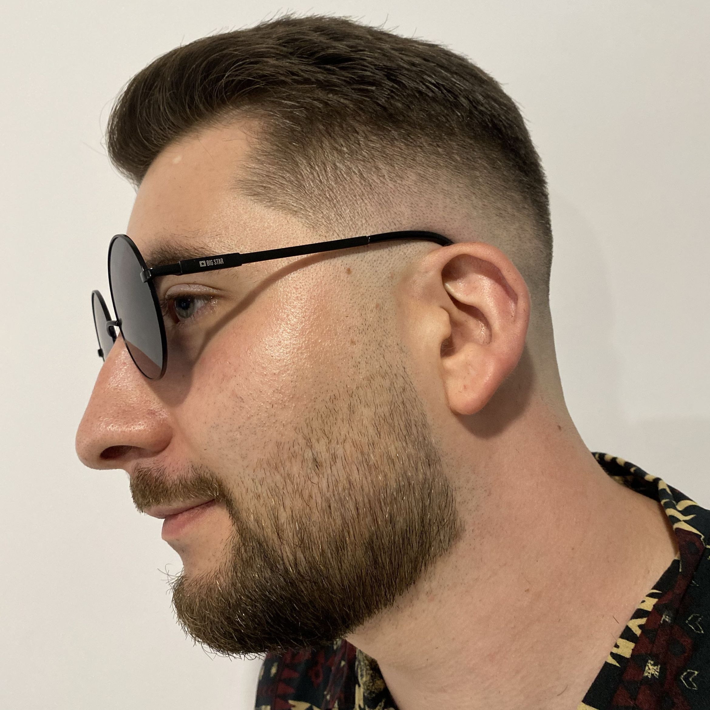 Portfolio usługi Combo (strzyżenie krótkich włosów + broda)