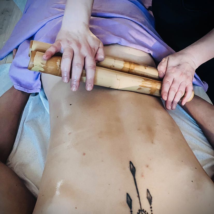 Portfolio usługi Masaż leczniczo-rozluźniający pałkami bambusowymi