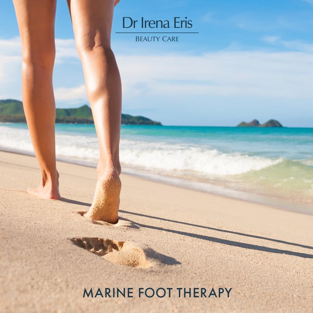 Portfolio usługi MARINE FOOT THERAPY Dr Irena Eris zabieg na stopy