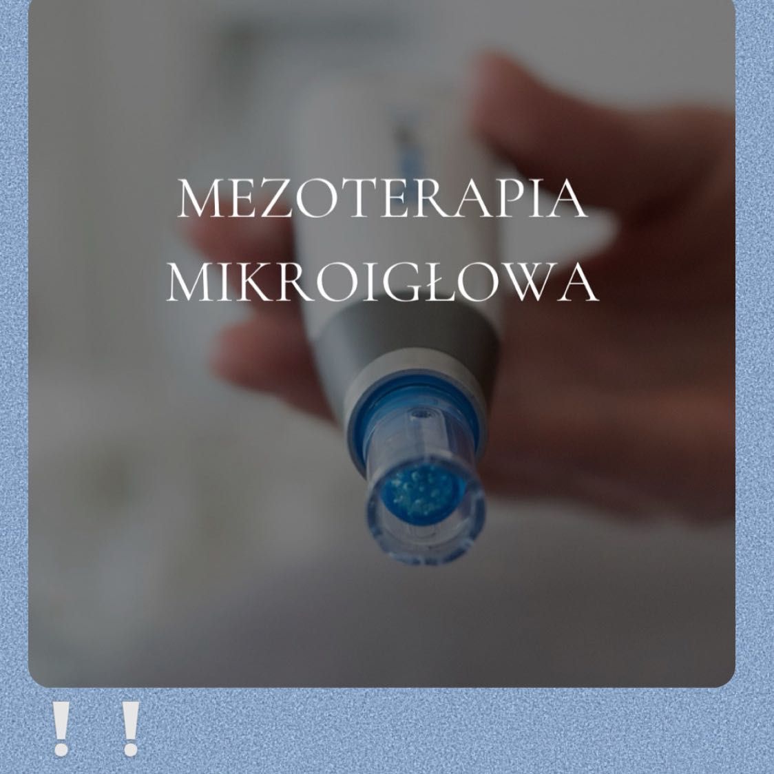 Portfolio usługi Mezoterapia mikroigłowa (nawilżanie) amino-komplex