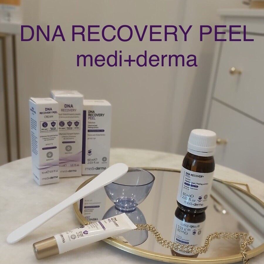 Portfolio usługi Peeling kwasem ferulowym DNA RECOVERY medi+derma