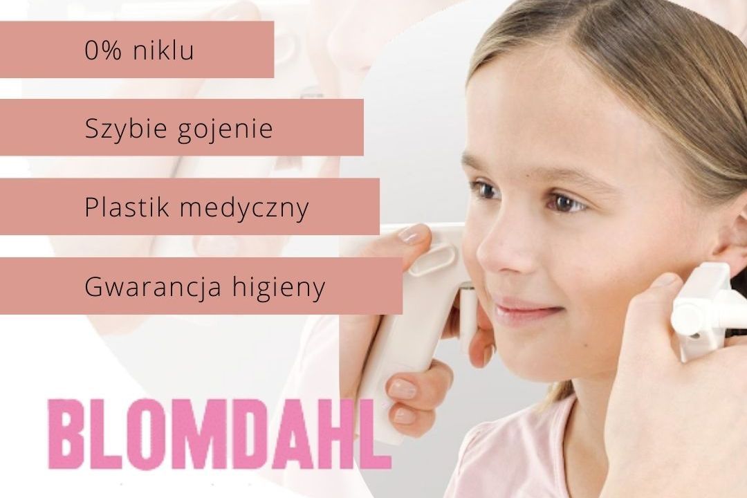 Portfolio usługi Przekłucie uszu / Blomdahl