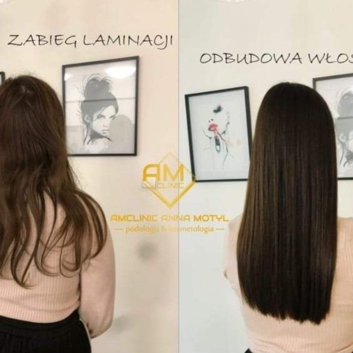 Portfolio usługi Laminacja włosów