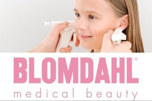 Portfolio usługi BLOMDAHL - medyczne przekłuwanie uszu (1 kolczyk)