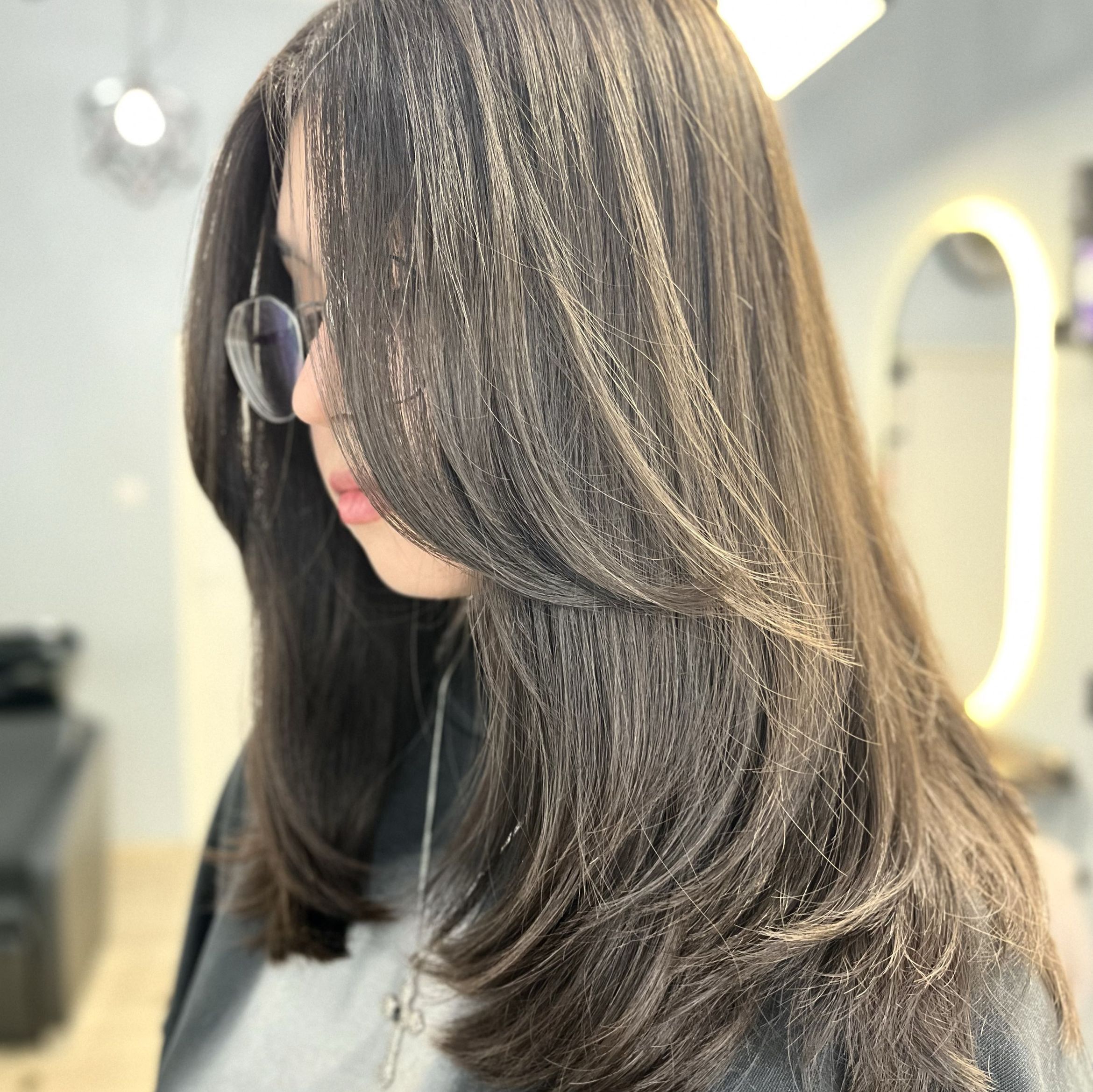 Portfolio usługi Strzyżenie damskie  włosy długie